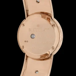 Buccellati MACRI PINK GOLD RIGATO WATCH WITH DIAMONDS