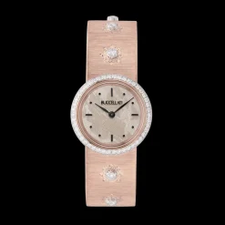 Buccellati MACRI PINK GOLD WATCH WITH DIAMONDS