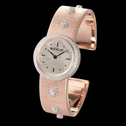 Buccellati MACRI PINK GOLD WATCH WITH DIAMONDS