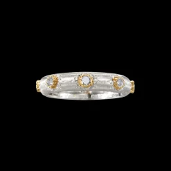 Buccellati MACRI POSITANO ETERNELLE IN WHITE AND YELLOW GOLD WITH DIAMONDS