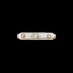 Buccellati MACRI POSITANO ETERNELLE IN WHITE AND YELLOW GOLD WITH DIAMONDS