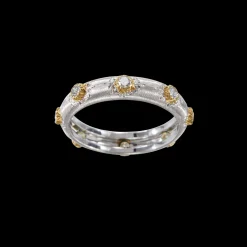 Buccellati MACRI POSITANO ETERNELLE IN WHITE AND YELLOW GOLD WITH DIAMONDS