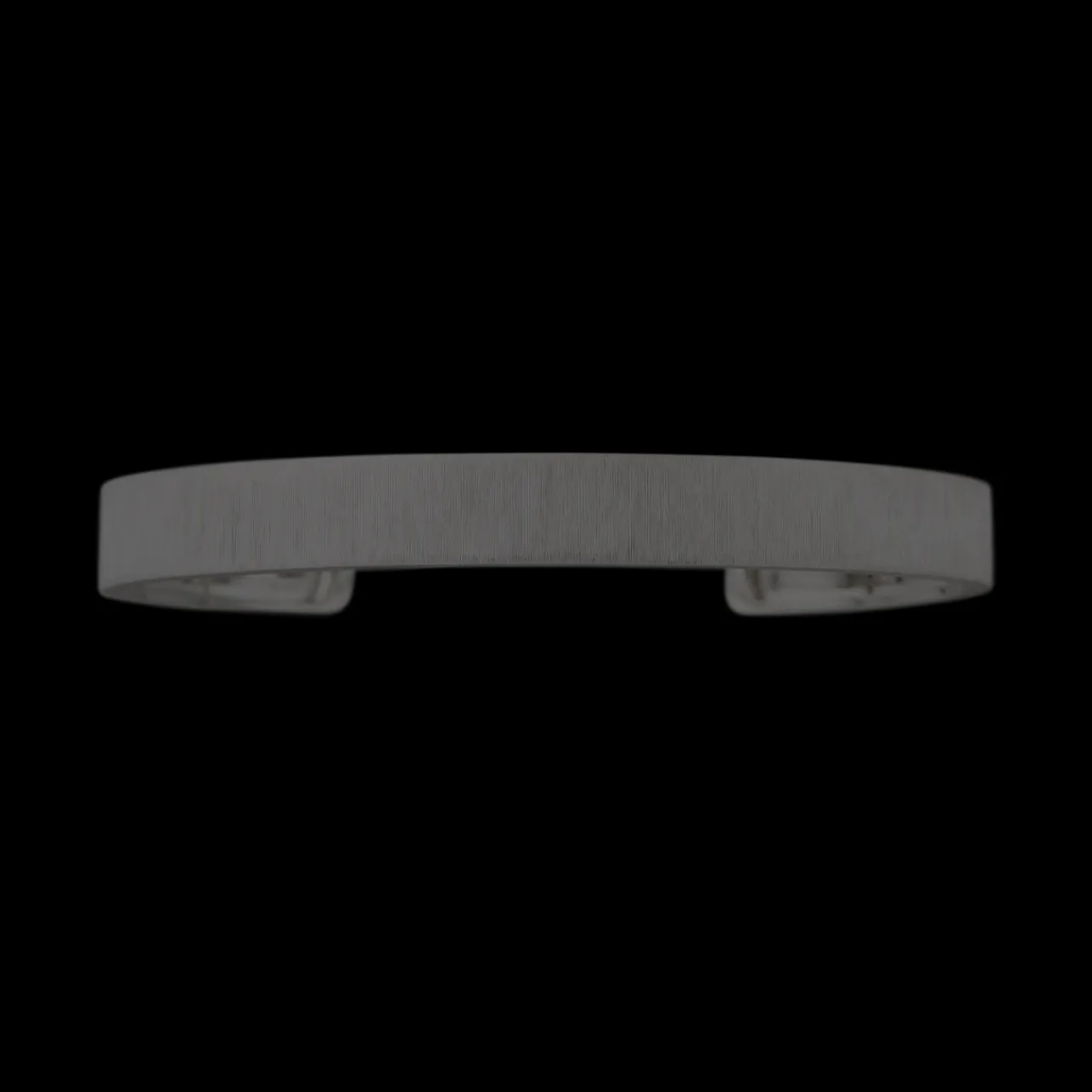 Buccellati MACRI WHITE GOLD AND RUTHENIUM BAND BRACELET FOR MEN