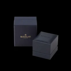 Buccellati MACRI WHITE GOLD ETERNELLE BAND WITH RUTHENIUM FOR MEN