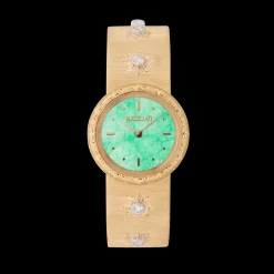 Buccellati MACRI YELLOW GOLD WATCH WITH DIAMONDS