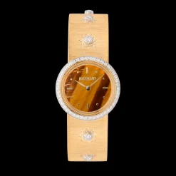 Buccellati MACRI YELLOW GOLD WATCH WITH DIAMONDS