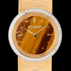 Buccellati MACRI YELLOW GOLD WATCH WITH DIAMONDS