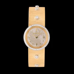 Buccellati MACRI YELLOW GOLD WATCH WITH DIAMONDS