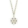 Buccellati MARIA YELLOW AND WHITE GOLD PENDANT