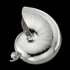 Buccellati MEDIUM NAUTILUS SHELL DECORATIVE OBJECT COATED IN SILVER