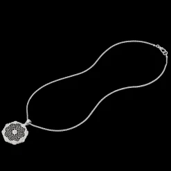 Buccellati MINI TULLE WHITE GOLD PENDANT