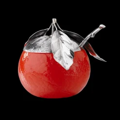 Buccellati MURANO GLASS ORANGE JAM JAR