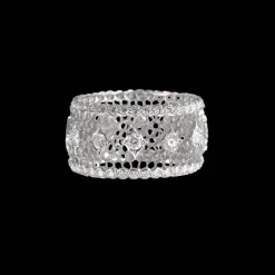 Buccellati NUOVO TULLE WHITE GOLD ETERNELLE RING