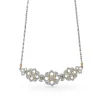 Buccellati OPERA FULL PAVE' WHITE AND YELLOW GOLD NECKLACE