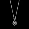 Buccellati OPERA FULL PAVE' WHITE GOLD SET PENDANT WITH DIAMONDS