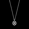 Buccellati OPERA FULL PAVE' WHITE GOLD PENDANT WITH DIAMONDS