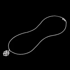 Buccellati OPERA FULL PAVE' WHITE GOLD PENDANT WITH DIAMONDS