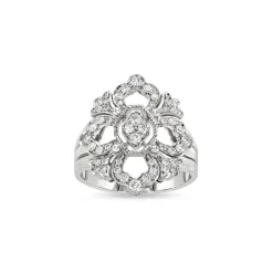 Buccellati OPERA FULL PAVE' WHITE GOLD RING