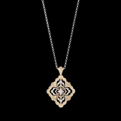 Buccellati OPERA GALILEO YELLOW AND WHITE GOLD PENDANT