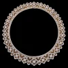 Buccellati OPERA HIGH JEWELLERY NECKLACE IN YELLOW AND WHITE GOLD WITH DIAMONDS