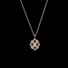 Buccellati OPERA PINK AND WHITE GOLD PENDANT