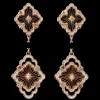 Buccellati OPERA TULLE PINK GOLD EARRINGS