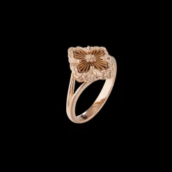 Buccellati OPERA TULLE PINK GOLD RING