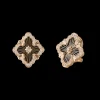 Buccellati OPERA TULLE PINK GOLD SET EARRINGS WITH ONYX