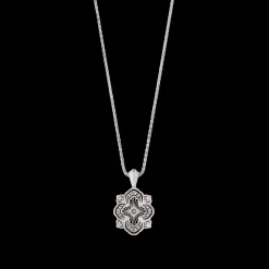 Buccellati OPERA TULLE WHITE GOLD AND DIAMONDS PREMIUM PENDANT