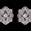 Buccellati OPERA TULLE WHITE GOLD PREMIUM EARRINGS WITH DIAMONDS