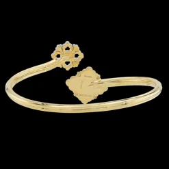 Buccellati OPERA TULLE YELLOW AND WHITE GOLD BRACELET WITH MOTHER OF PEARL