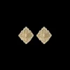Buccellati OPERA TULLE YELLOW GOLD EARRINGS WITH MOTHER OF PEARL