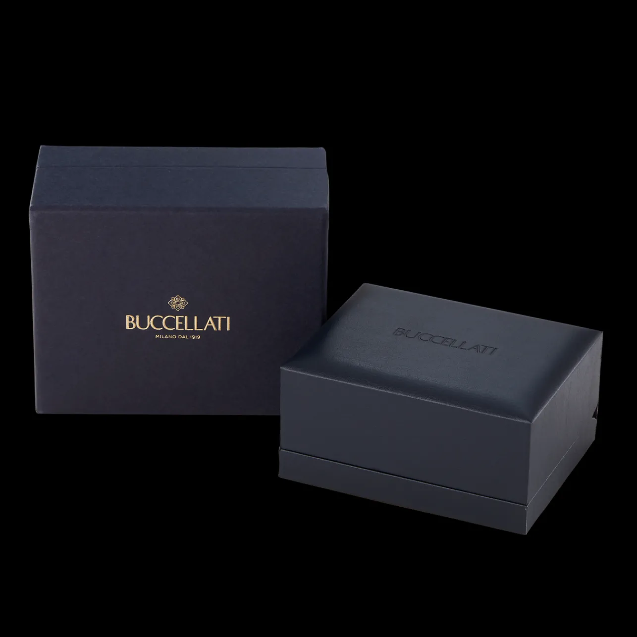 Buccellati OPERA TULLE YELLOW GOLD EARRINGS WITH ONYX AND DIAMONDS