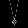 Buccellati OPERA TULLE YELLOW GOLD PENDANT WITH DIAMONDS