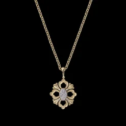 Buccellati OPERA YELLOW AND WHITE GOLD PENDANT