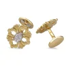 Buccellati OPERA YELLOW AND WHITE GOLD CUFFLINKS