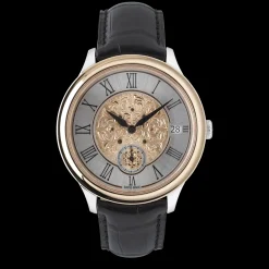 Buccellati ORNATINO WHITE AND PINK GOLD WATCH