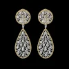 Buccellati RAMAGE WHITE AND YELLOW GOLD SET EARRINGS WITH DIAMONDS