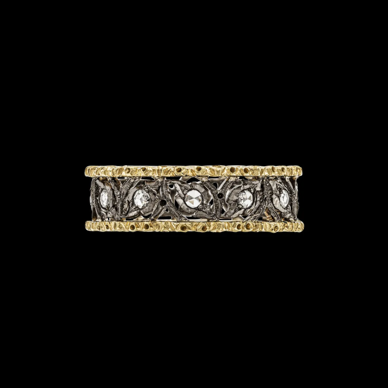 Buccellati RAMAGE WHITE AND YELLOW GOLD ETERNELLE