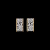 Buccellati RAMAGE WHITE AND YELLOW GOLD EARRINGS WITH DIAMONDS