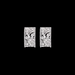 Buccellati RAMAGE WHITE GOLD EARRINGS WITH DIAMONDS