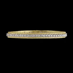 Buccellati RASO YELLOW AND WHITE GOLD BRACELET