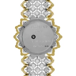 Buccellati ROMBI WHITE AND YELLOW GOLD WATCH