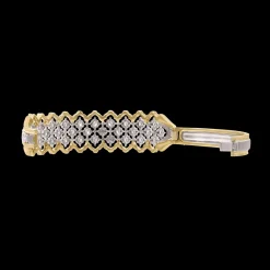 Buccellati ROMBI YELLOW AND WHITE GOLD BRACELET