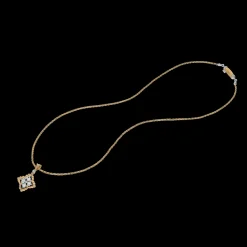 Buccellati ROMBI YELLOW AND WHITE GOLD PENDANT