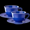 Buccellati ROUCHE COBALT BLUE PORCELAIN TEA CUP