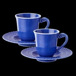 Buccellati ROUCHE COBALT BLUE PORCELAIN COFFEE CUP