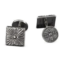 Buccellati ROUCHE SILVER CUFFLINKS