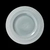 Buccellati ROUCHE TANG GREEN PORCELAIN DESSERT PLATE