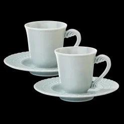 Buccellati ROUCHE TANG GREEN PORCELAIN COFFEE CUP
